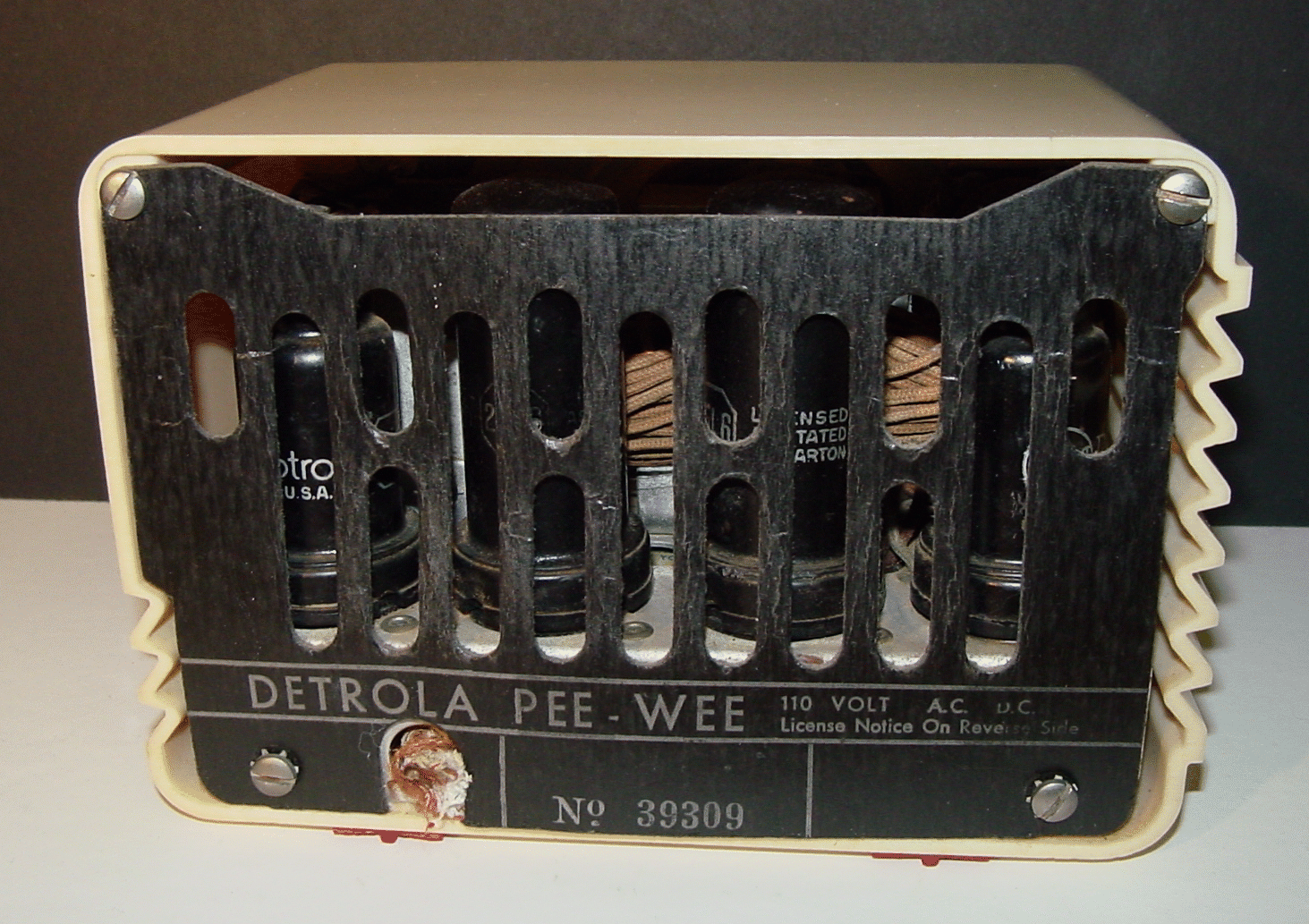 Pee Wee Rear View