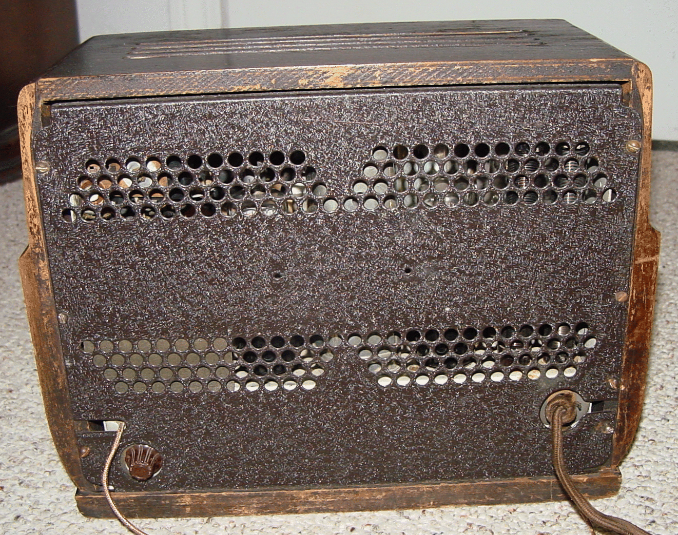 Philco 54C Rear View