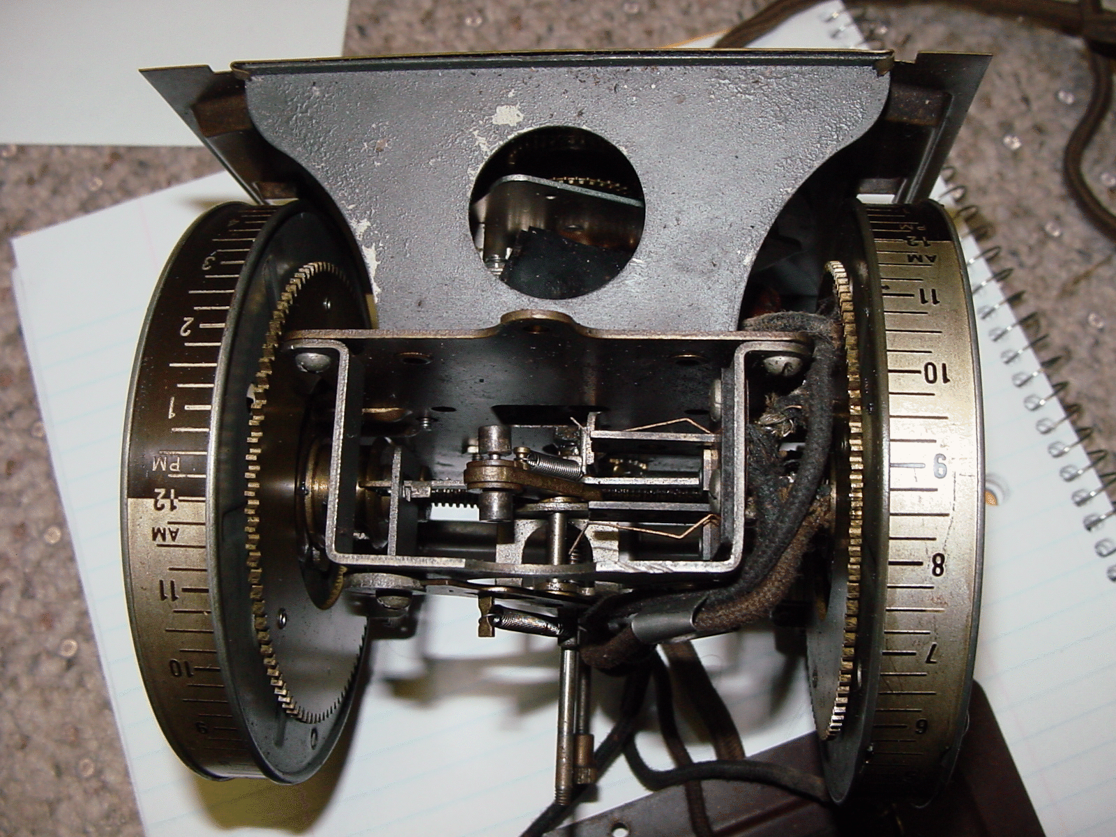View of Internal Mechanism