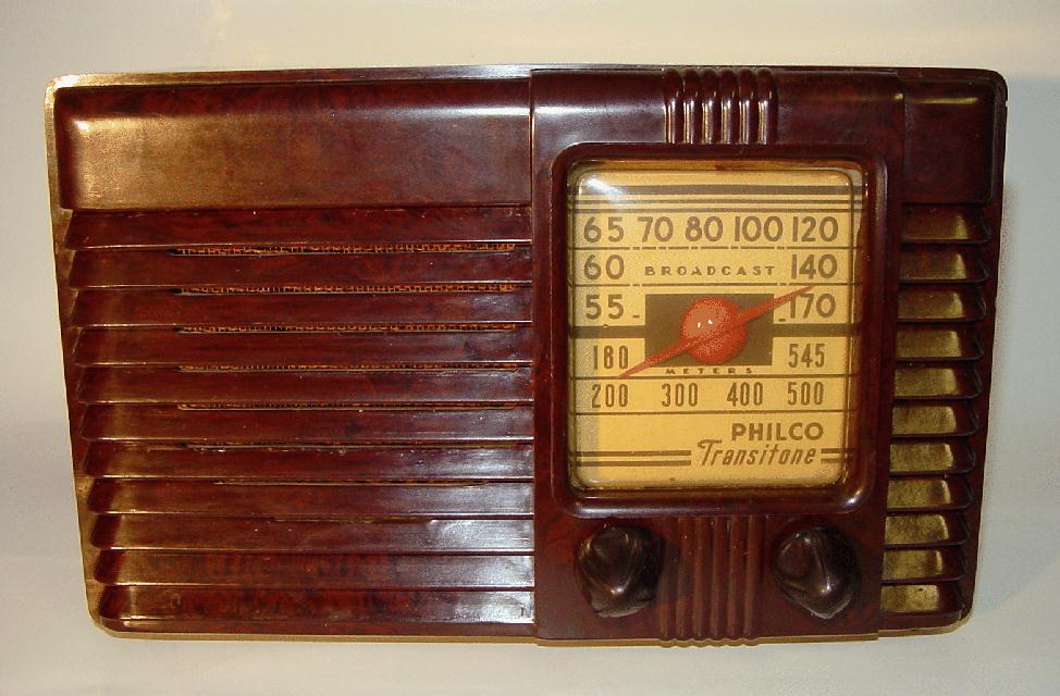 Philco Model PT25 (PT25) Compact Table Radio (1940)