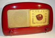 Philco 48-225 'atomic' Plastic Table Radio (1948)