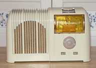 Zenith 6-P-417 (6P417) Ivory-Painted Bakelite Table Radio (1940)