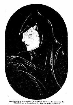 The Count's portrait of his streamlined Countess (San Antonio Light, June 1st, 1941, pg75)