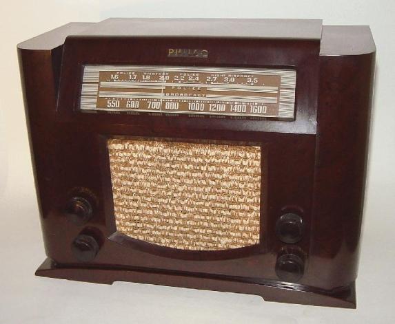 SET 6 BAKELITE PRE-SETS & BAKELITE FACEPLATE vintage PHILCO model 41-608 RADIO 