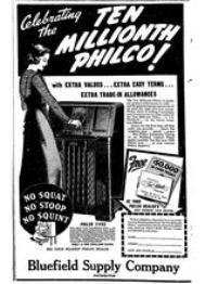 Ten Millionth Philco Newspaper ad (Nov 1937)