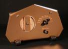 Seven-Sided Model 409GL (Peach 'Old Rose' Mirror)