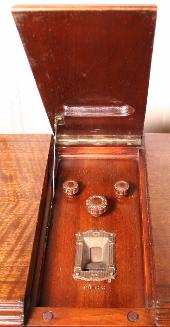 View of control panel