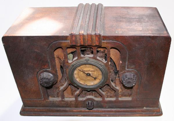 Sparton Model 506 Compact Tube Radio as found